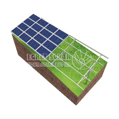 Solar Pile Foundation -maaasennusjärjestelmä